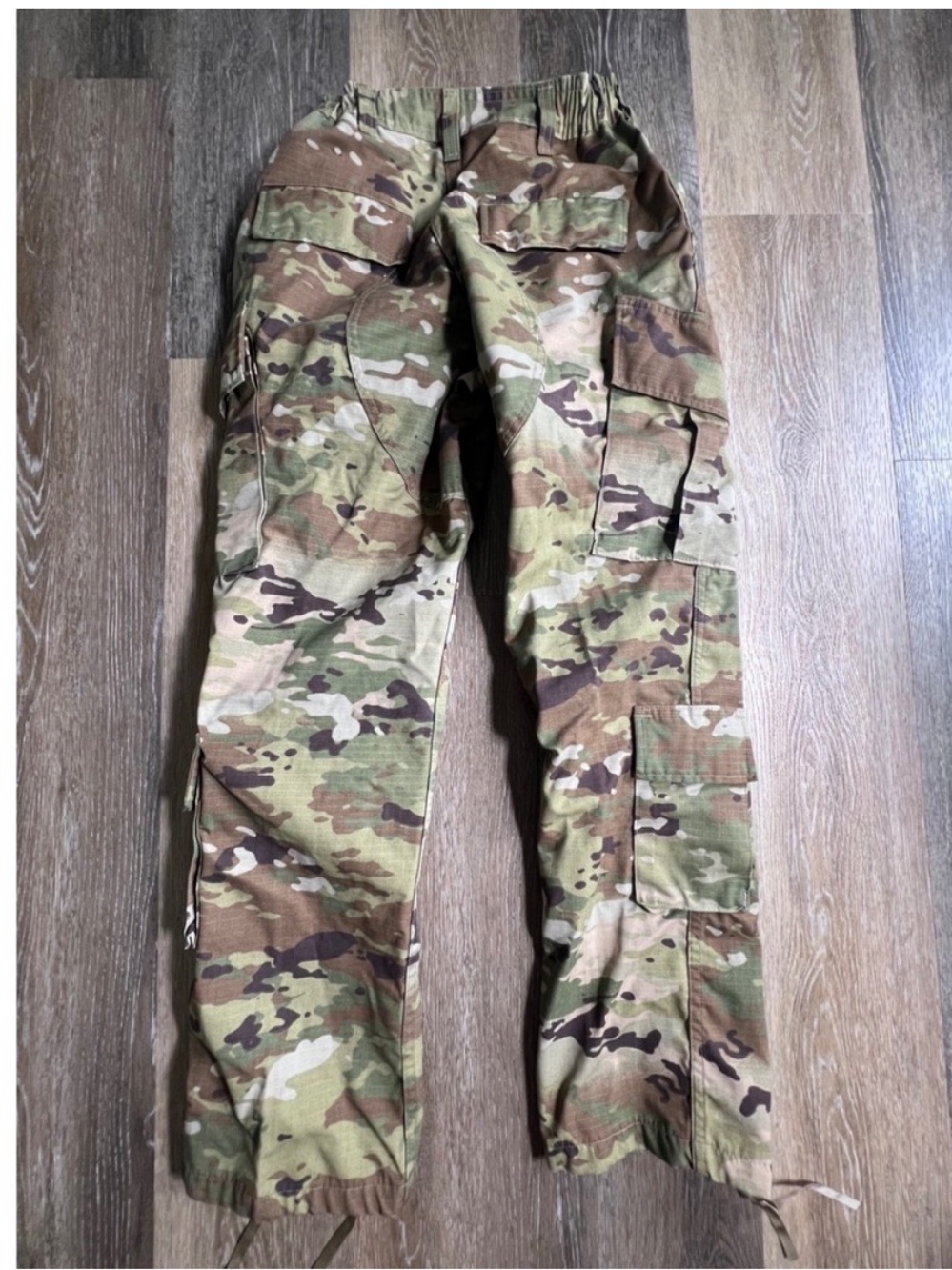 Military OCP Multicam Cargo Pants Unisex 25R Green Excellent Tactical Utility - Picture 9 of 9